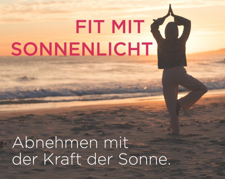 Fit mit Sonnenlicht